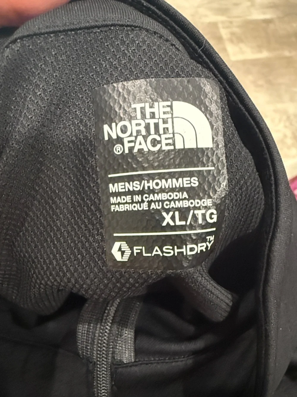 The North Face soft black